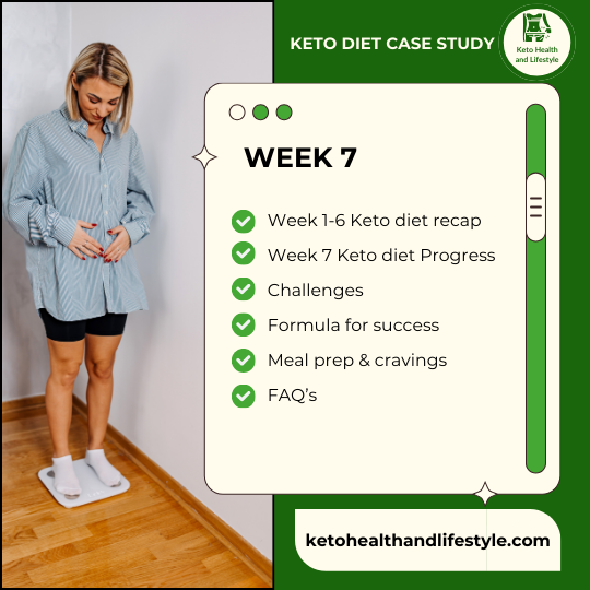 Week 7 Keto Keto health and lifestyle 7 week Keto diet results