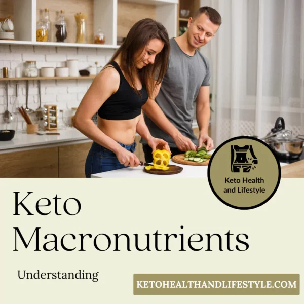 Keto Health and Lifestyle: Couple preparing keto-friendly vegetables in a modern kitchen discussing understanding keto macronutrients.