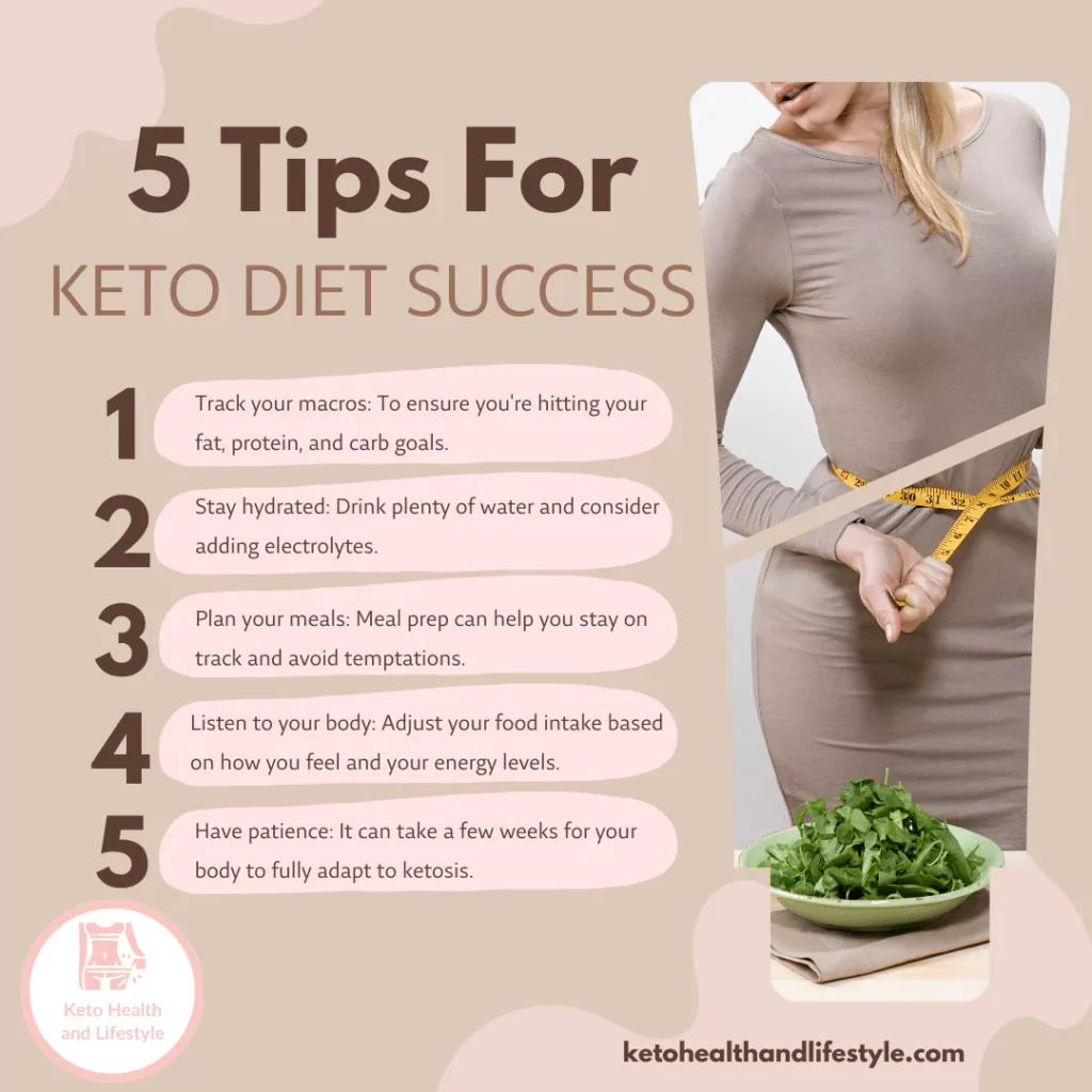 keto tips for success keto health and lifestyle