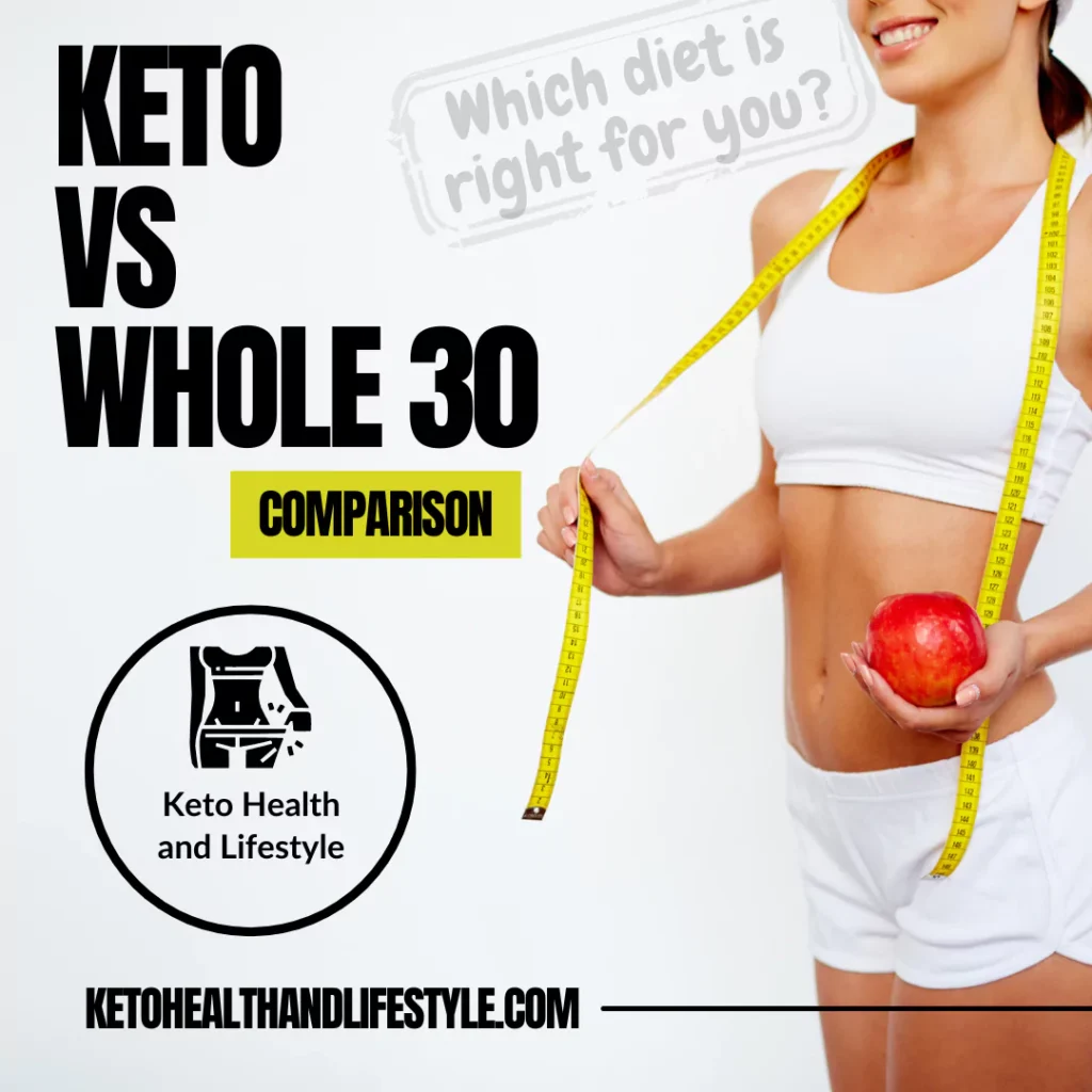 Keto Health and Lifestyle: A guide to choosing between Keto and Whole 30 diets.