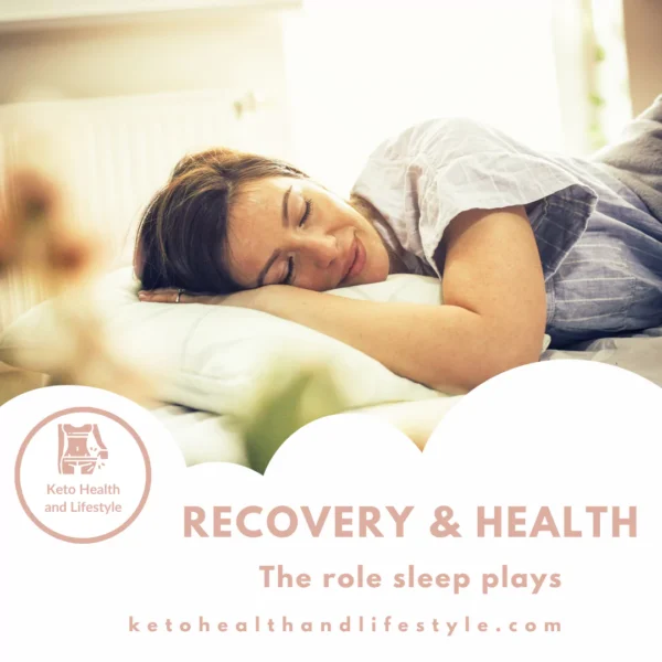 Woman peacefully sleeping, highlighting the importance of rest for recovery.