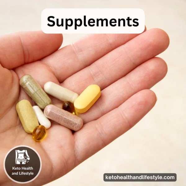 Daily vitamins to boost overall wellness. Keto Health and lifestyle