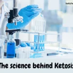 science behind ketosis - a person holding a pipette over test tubes