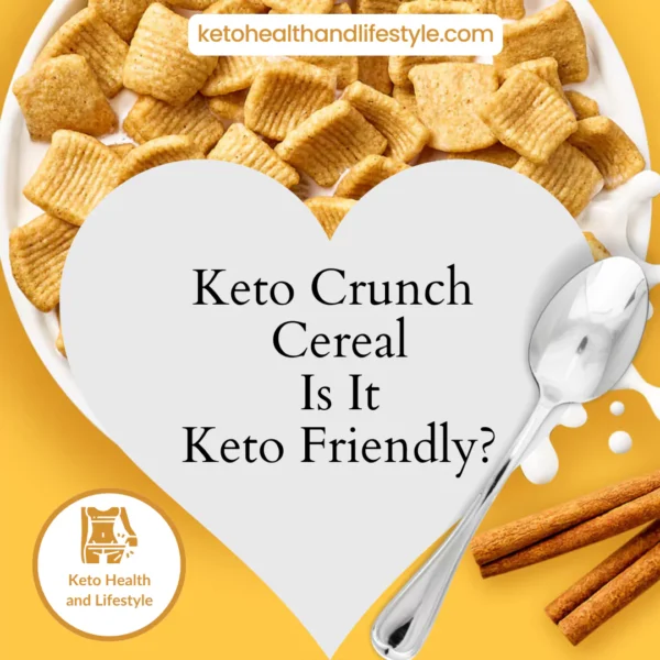 a bowl of keto crunch cereal with a spoon and milk asking is Catalina crunch keto friendly