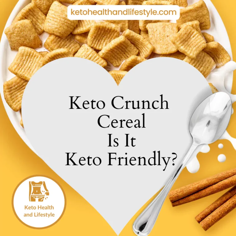 a bowl of keto crunch cereal with a spoon and milk asking is Catalina crunch keto friendly